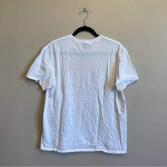 Toei Animation L white shirt sleeve t-shirt 1956 casual - Picture 5 of 7